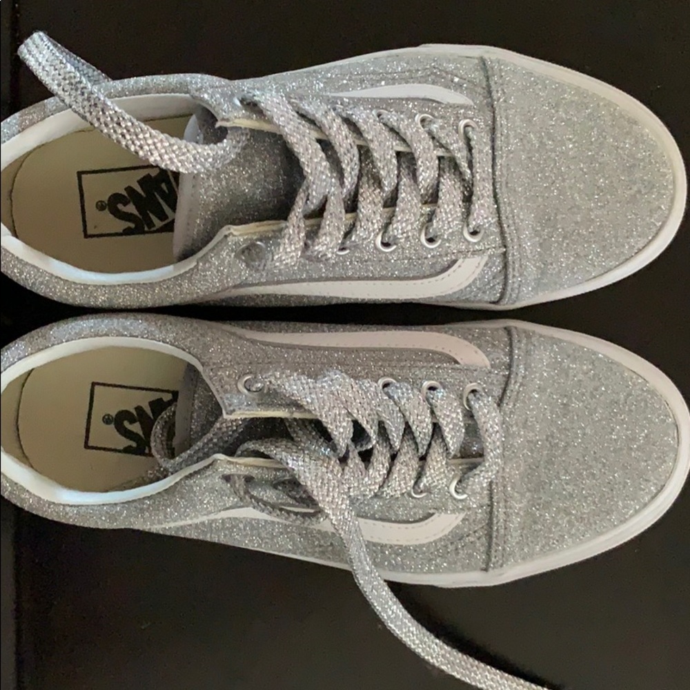Glittery sneakers